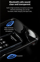 Bluetooth-Audio-Smart-Brille mit austauschbaren Rahmen