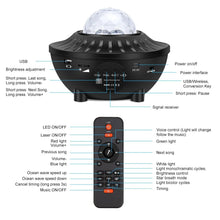 LED-Sternengalaxie-Projektorlampe
