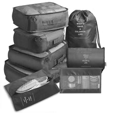 Reise-Organizer 8-teilig/Set mit großer Kapazität