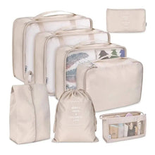 Reise-Organizer 8-teilig/Set mit großer Kapazität